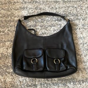 Vintage HOBO International black shoulder bag
